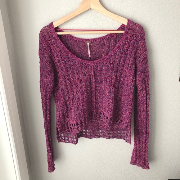 Free People Sweaters - Cropped knit sweater